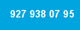 927 938 07 95 927 938 07 95